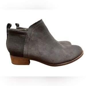 TOMS Deia Leather Ankle Boot Womens 7.5